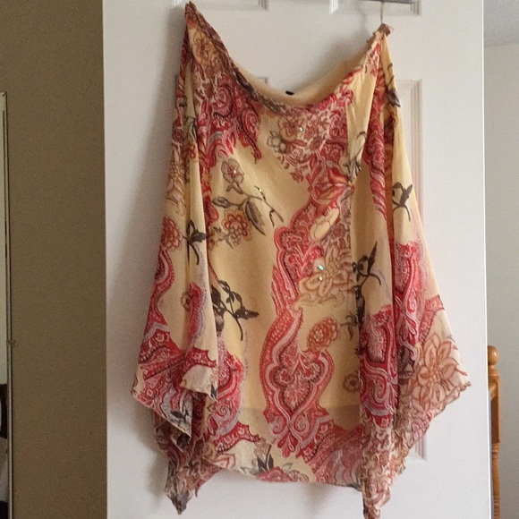 🍁LE CHATEAU flowered skirt - Picture 1 of 4